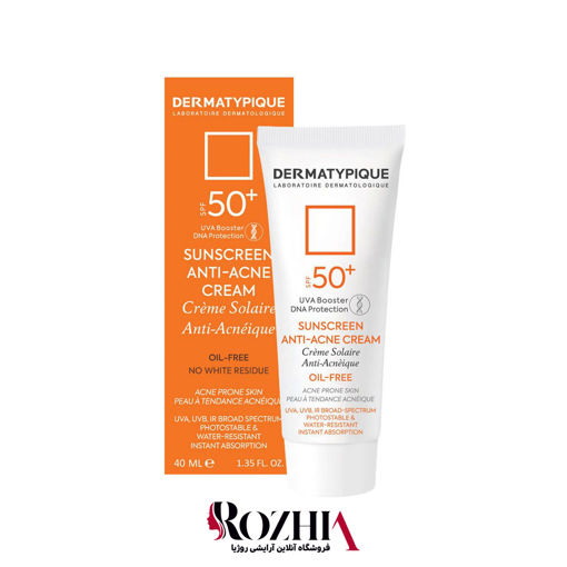 ضد آفتاب پوست چرب و جوش‌دار +SPF50 درماتیپیک