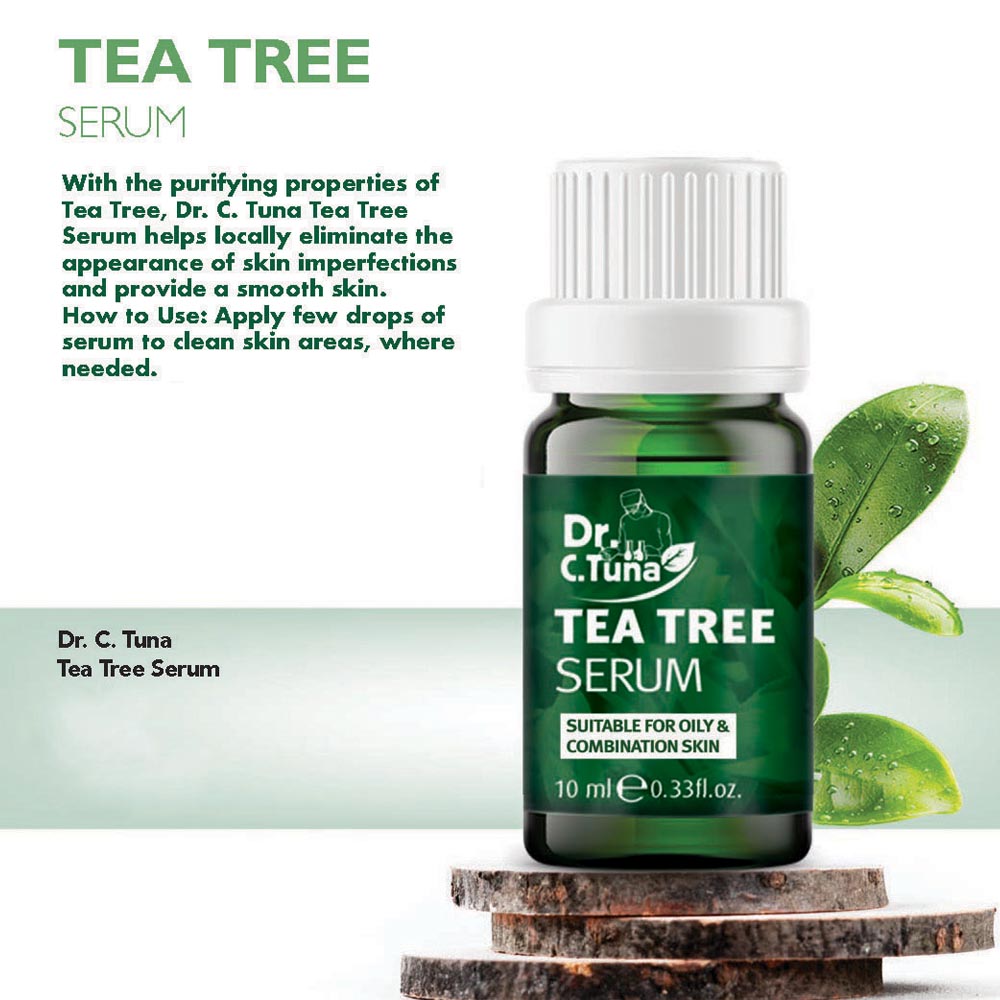 نحوه سرم پوست  Tea Tree دکتر سی تونا فارماسی