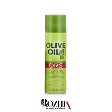 تصویر  اسپری شاین الیو olive oil حجم 450 میل