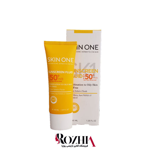 ضد آفتاب بی رنگ SPF50 فاقد چربی اسکین وان 40 میلی لیتر