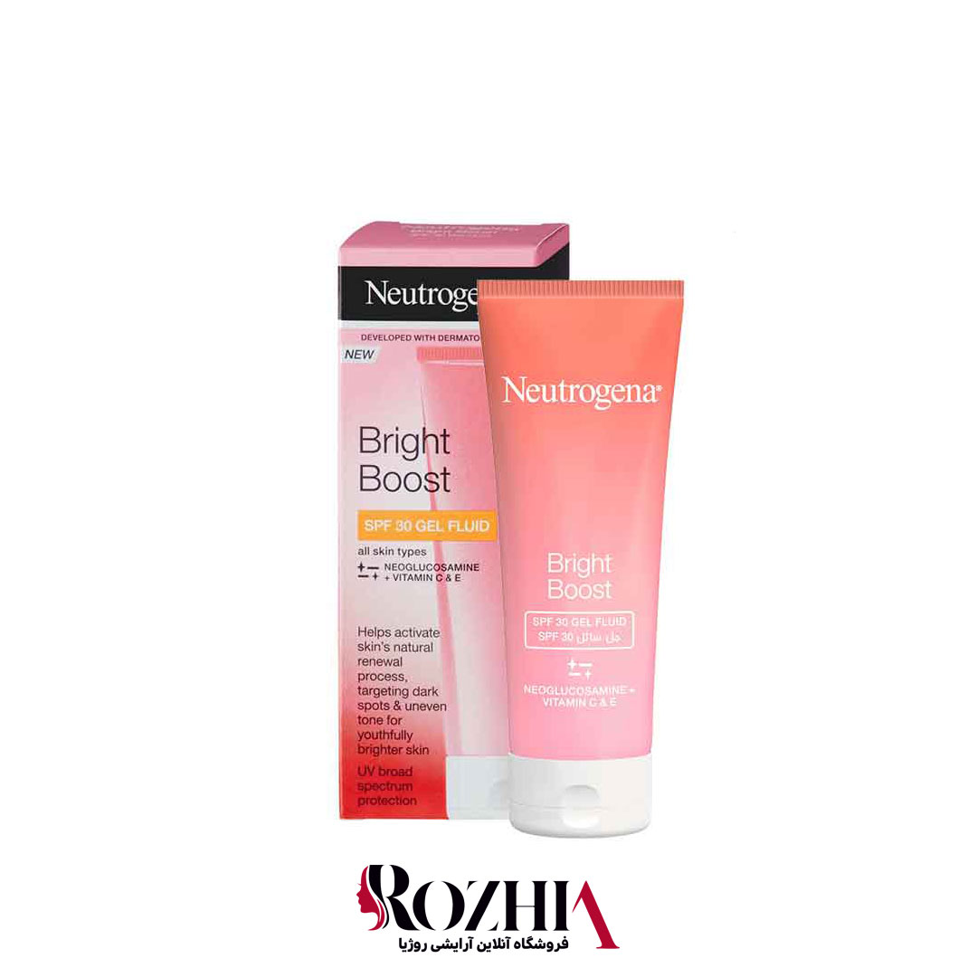 قیمت ژل کرم ضد آفتاب spf 30 نوتروژینا مدل Bright boost
