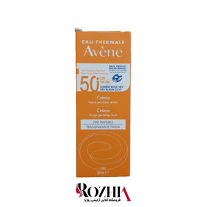 تصویر  ضد آفتاب  پوست خشک و حساس بی رنگ +SPF50 اون Avène
