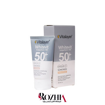 تصویر  ضد آفتاب ضدلک بژ طبیعی وایت ویت ویتالیر SPF50