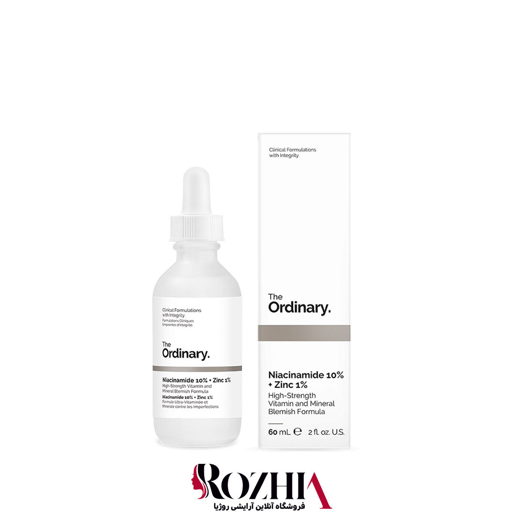 نیاسینامید اسید 10% و زینک 1% اوردینری اورجینال