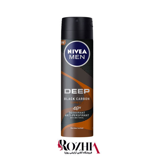 اسپری ضد تعریق مردانه Deep Black Carbon Espresso نیوا