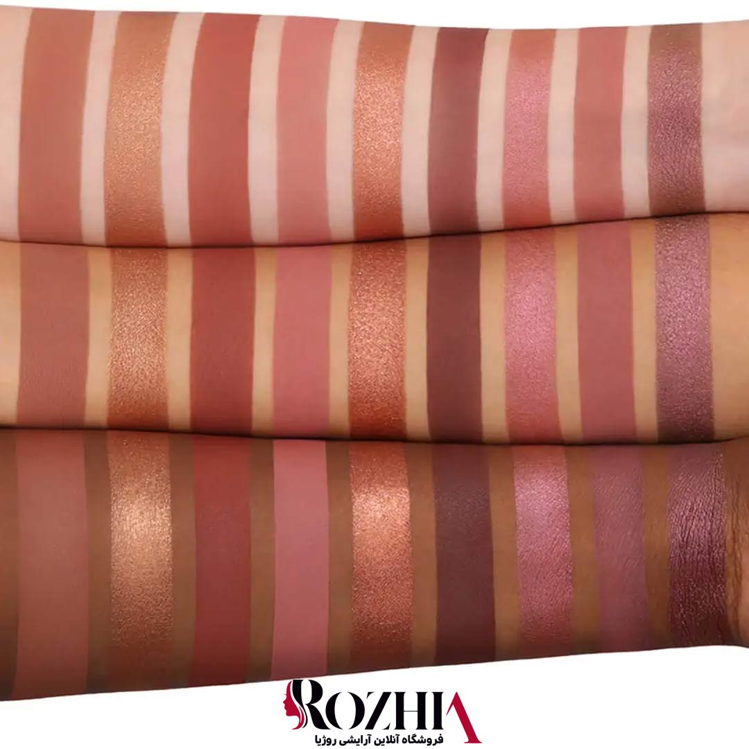 تست پالت سايه MEDIUM NUDE هدی بیوتی