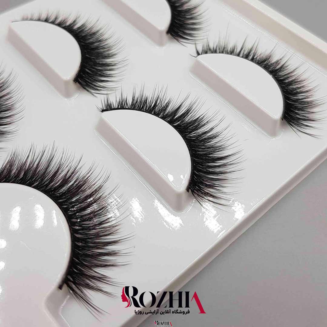 مژه مصنوعی 3D سه جفتی سوفیا شماره 18 - Sophia