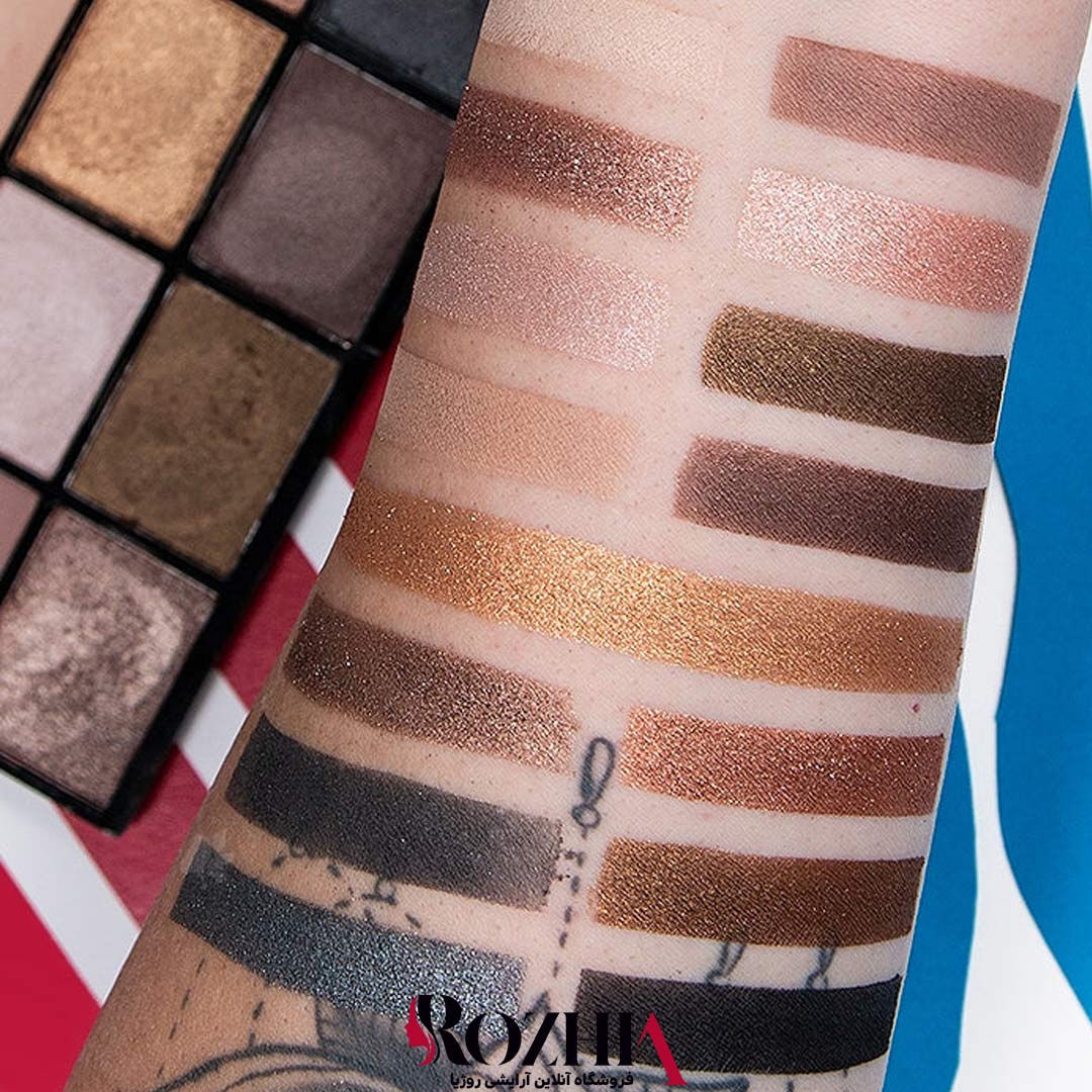 پالت سایه چشم رولوشن سری Re-Loaded مدل Smoky Neutral