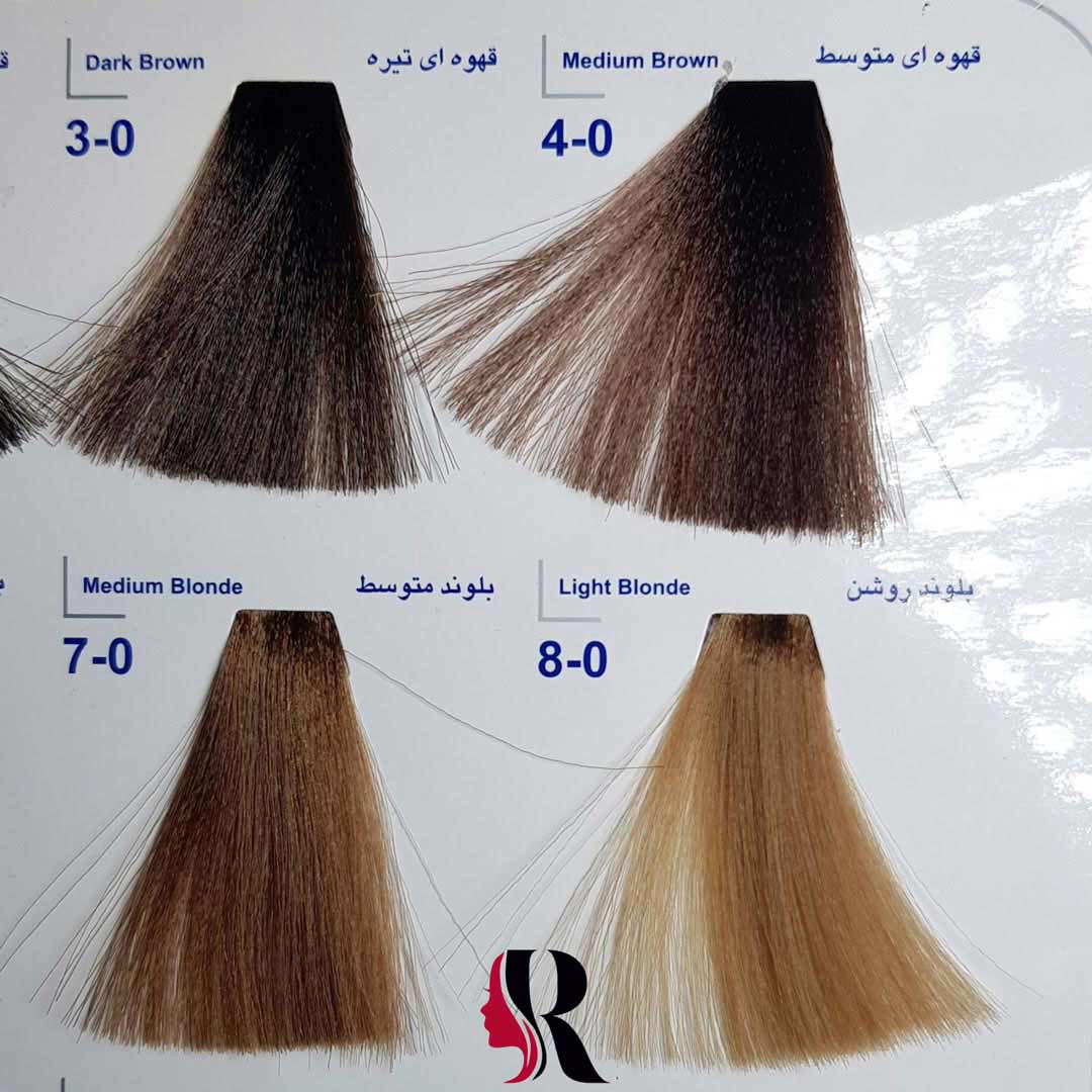 بهترین رنگ مو  100 میل