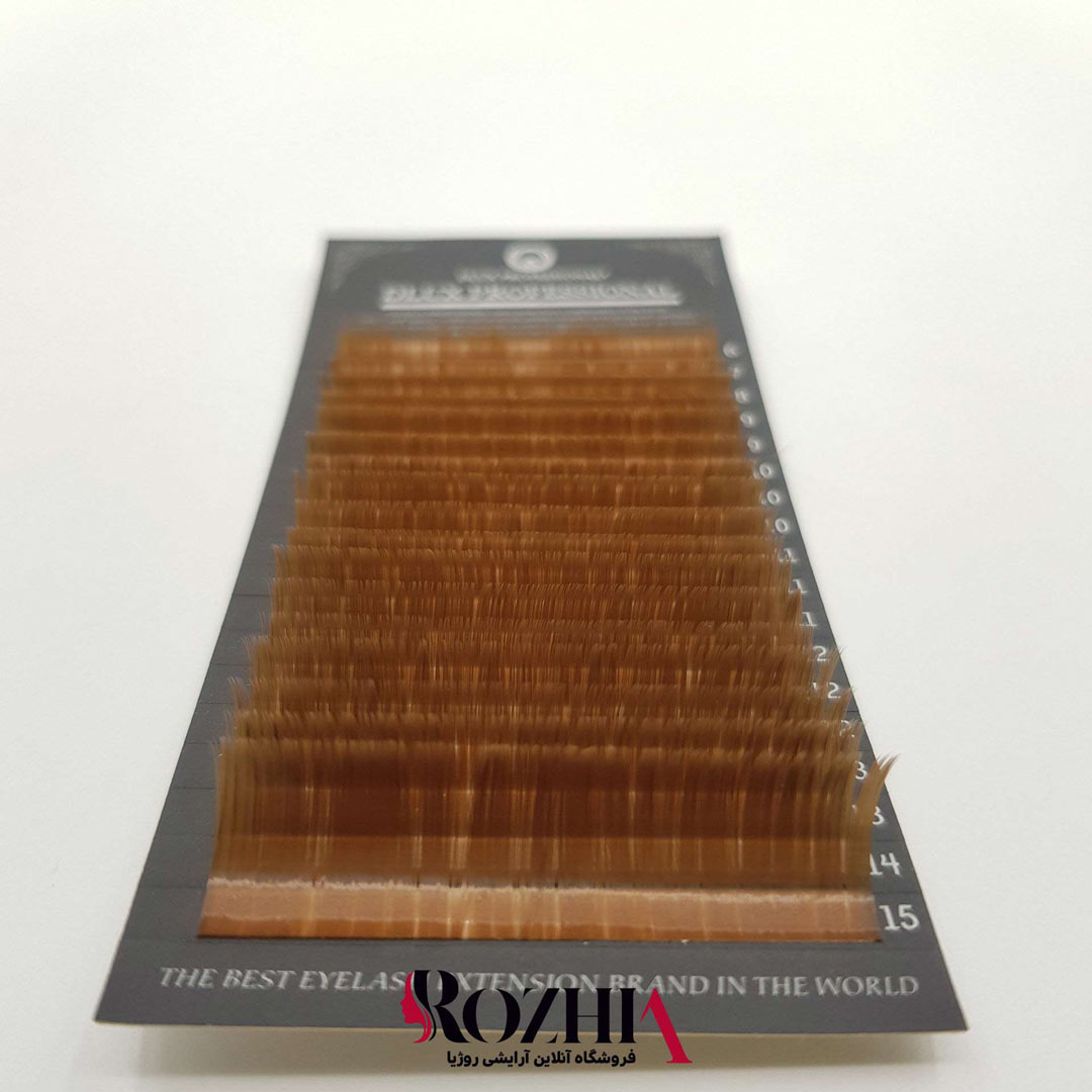 پالت کاشت مژه brown دلوکس رنگی و آمبره