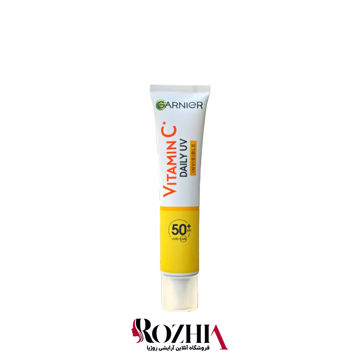خرید ضد آفتاب ویتامین سی گارنیر با SPF50+ بی رنگ