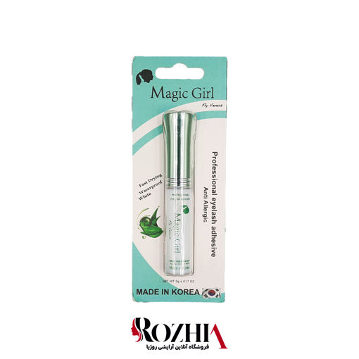 چسب مژه موقت بی رنگ قلم دار مجیک گرل MAGIC GIRL