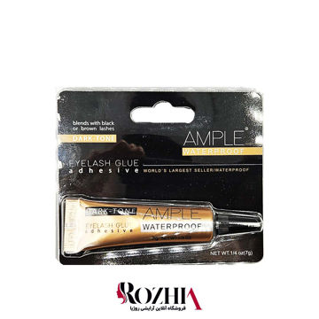 چسب مژه 7 گرمی تیوپی مشکی وکیوم امپل GOLD ROSE