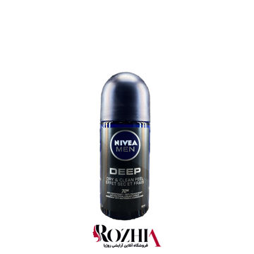 مام رول ضد تعریق مردانه DEEP DRY & CLEAN FEEL EFFET SEC ET FRAIS نیوا