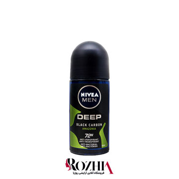 مام رول ضد تعریق مردانه DEEP BLACK CARBON AMAZONIA نیوا