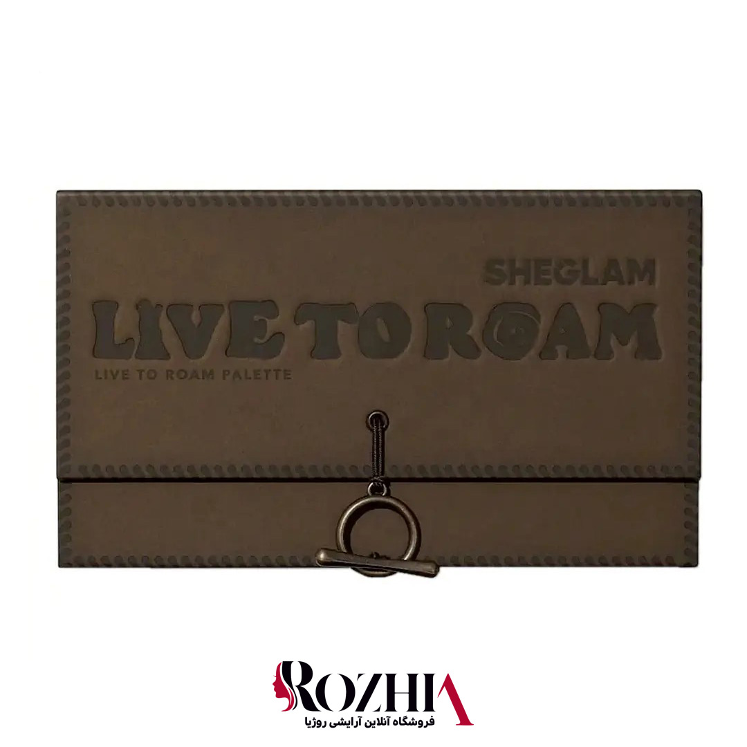 پالت سایه چشم 12 رنگ LIVE TO ROAM شیگلم