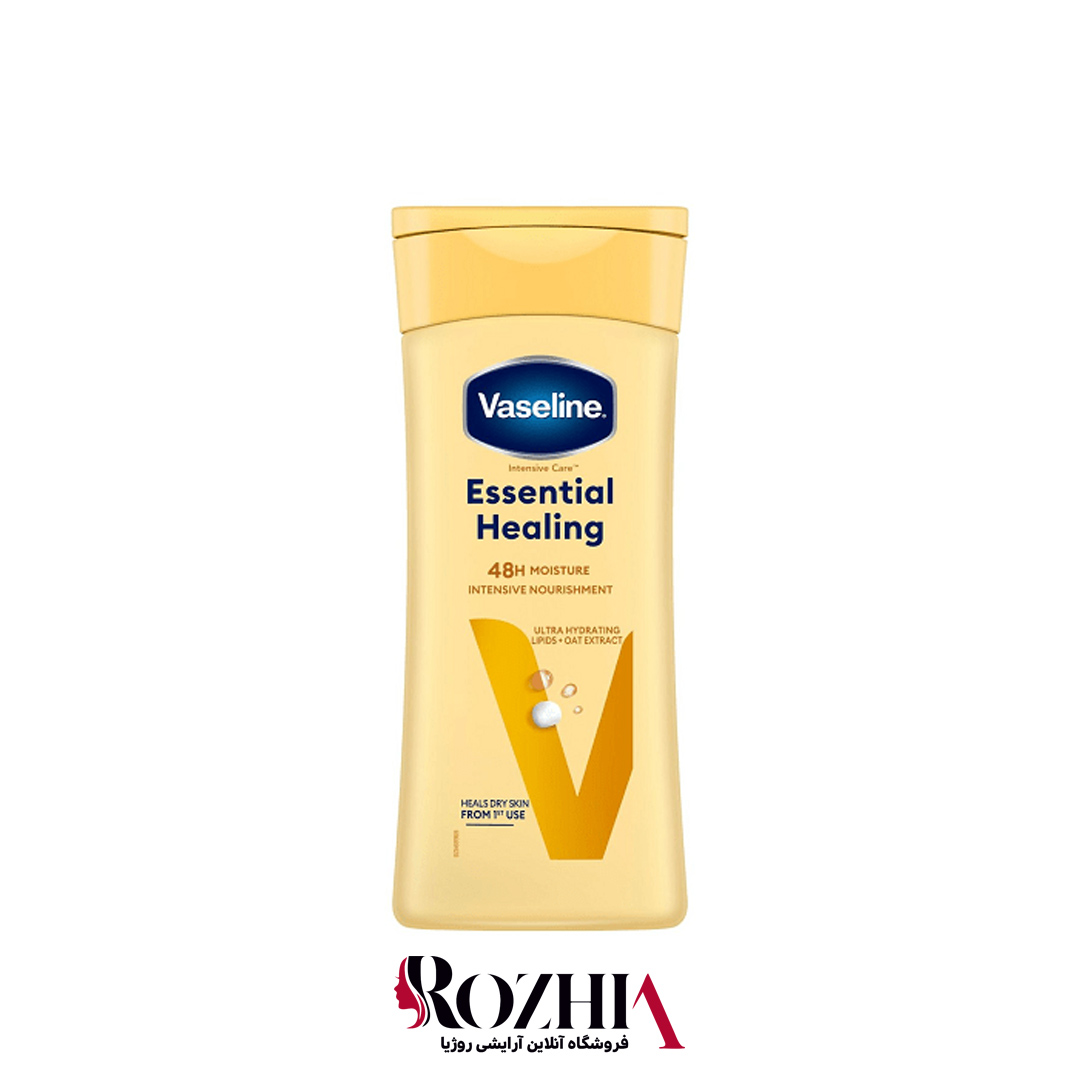لوسیون بدن وازلین 200میل مدل Essential Healing