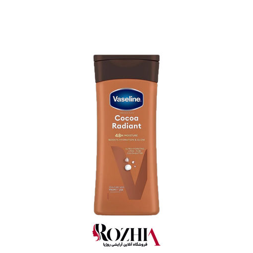 لوسیون بدن وازلین 200میل مدل Cocoa Radiant