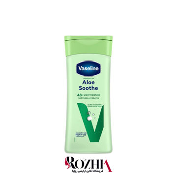 لوسیون بدن وازلین 200میل مدل Aloe Soothe