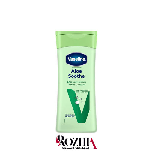 لوسیون بدن وازلین 200میل مدل Aloe Soothe