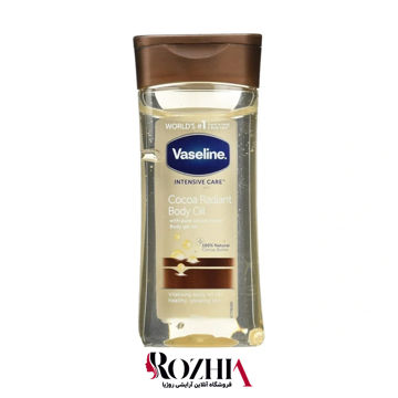 روغن بدن Vaseline Cocoa Radiant با رایحه قهوه و کاکائو