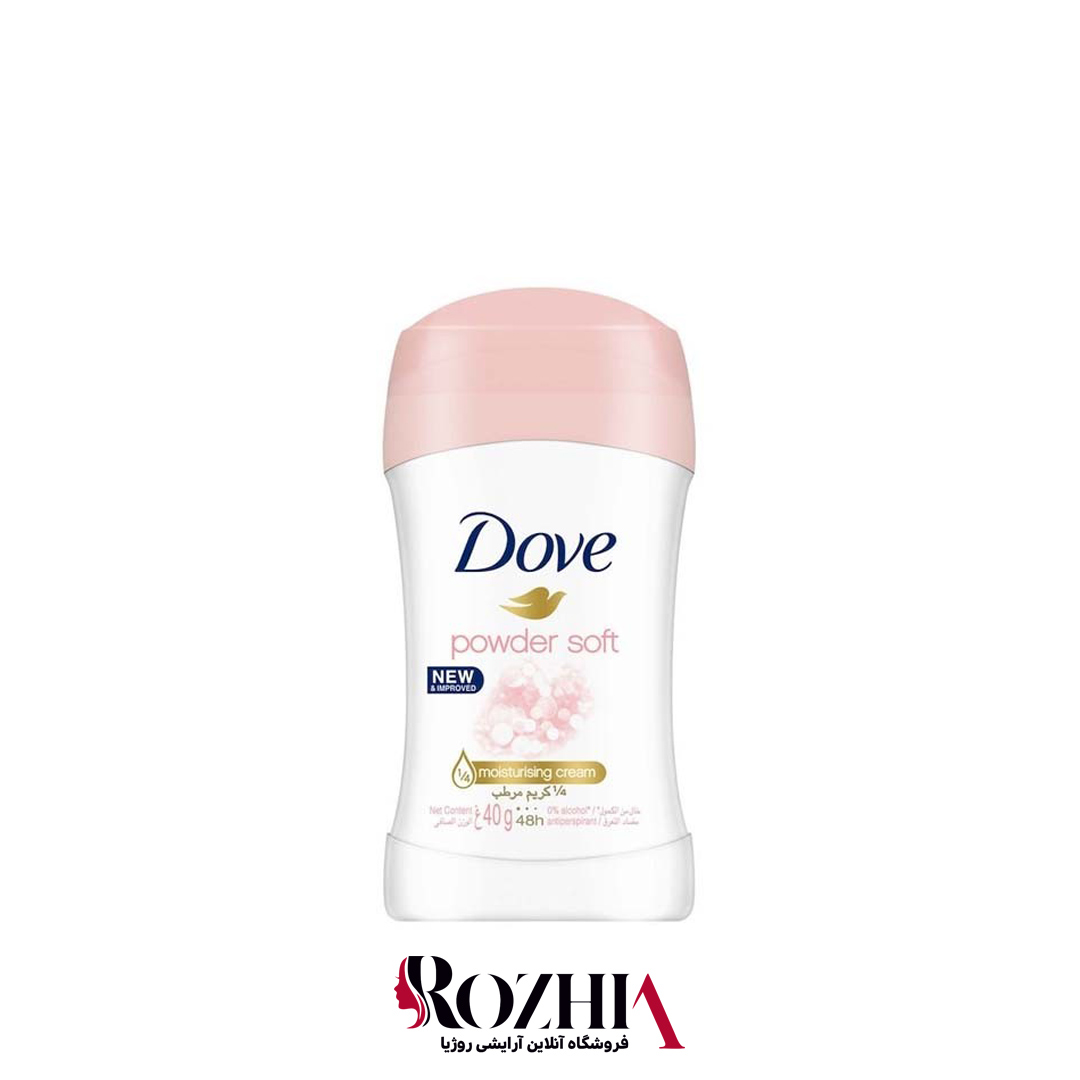 استیک ضد تعریق زنانه داو مدل Powder Soft