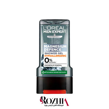 شامپو سر و بدن و صورت مردانه منیزیوم لورآل 300 میل Loreal