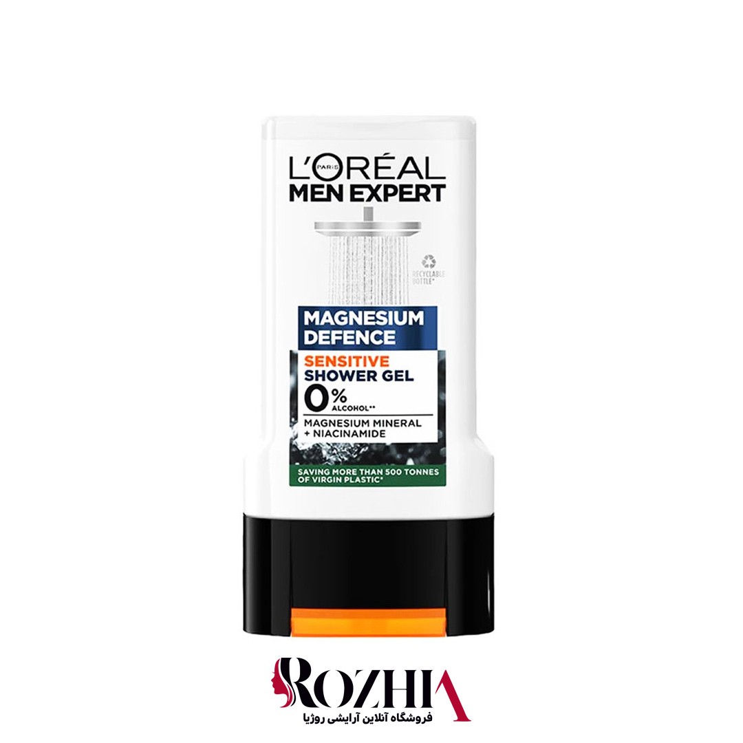شامپو سر و بدن لورال مدل Magnesium Defence Loreal