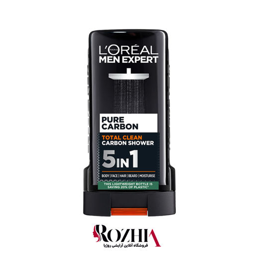 شامپو سر و بدن لورآل مدل Pure Carbon Loreal