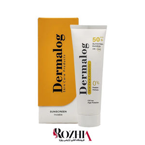 کرم ضد آفتاب بی رنگ فاقد چربی درمالوگ SPF50