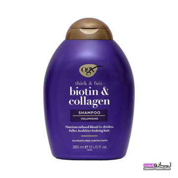 شامپو فاقد سولفات بیوتین و کلاژن او جی ایکس (OGX) اصل