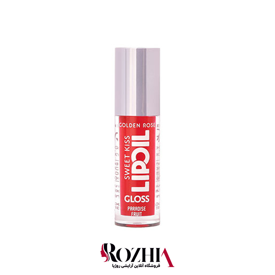 لیپ اویل براق گلدن رز مدل SWEET KISS