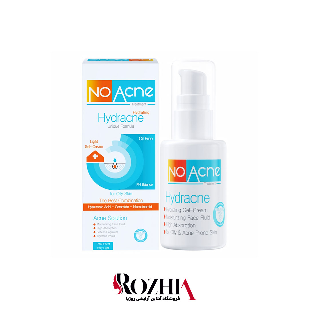 ژل کرم آبرسان پوست چرب و جوشدار نو آکنه