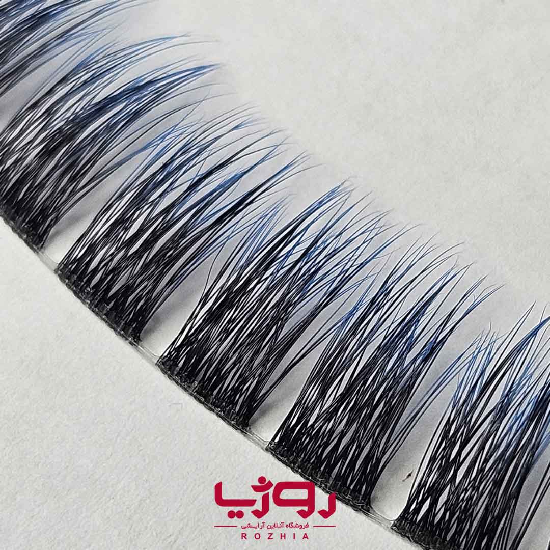 مژه ریسه ای فیشر مدل آمبره آبی