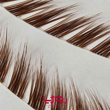 مژه ریسه ای فیشر مدل قهوه ای فاکس FOX