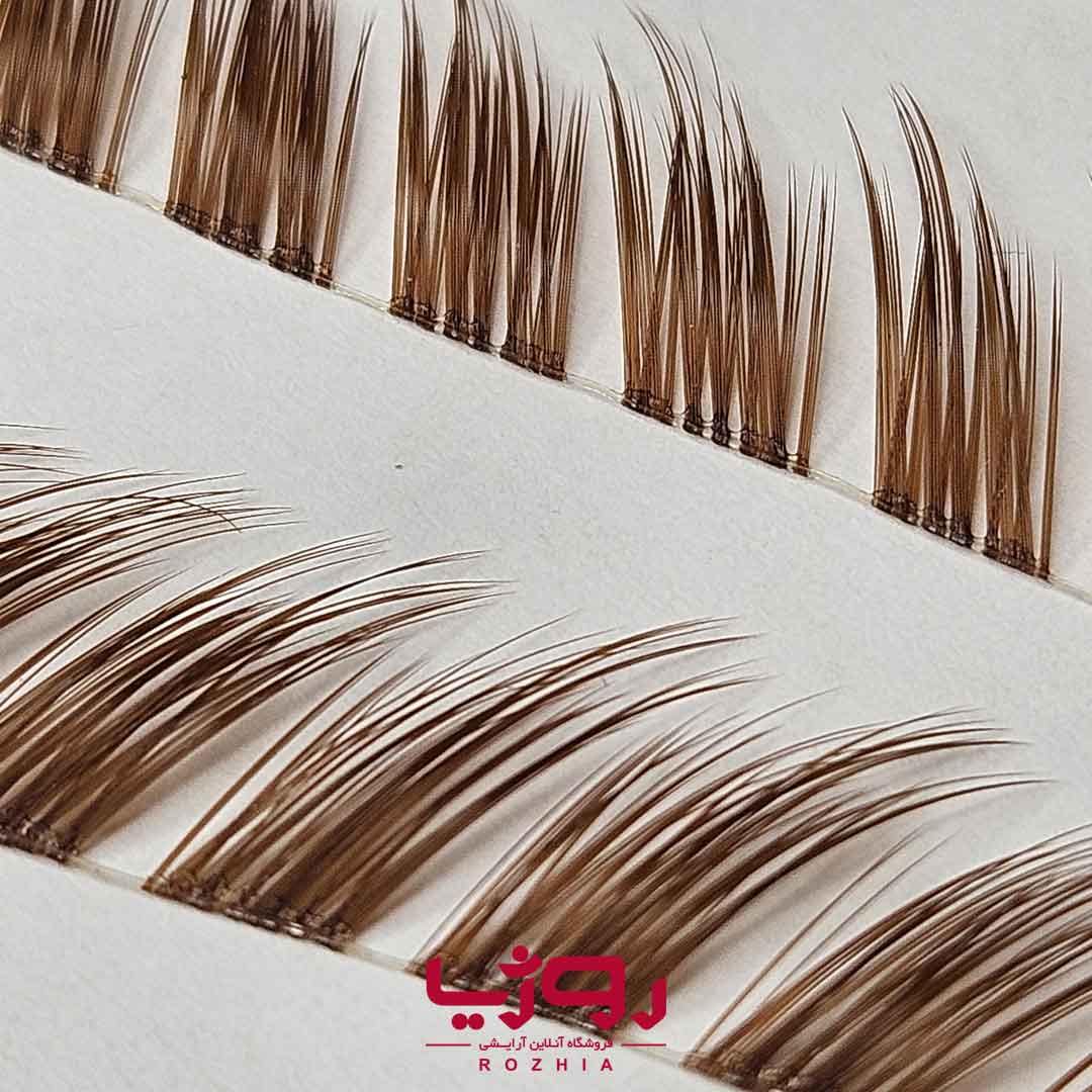 مژه ریسه ای فیشر مدل قهوه ای فاکس FOX