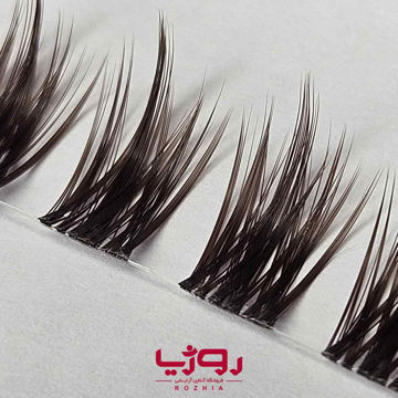مژه ریسه ای فیشر آنابلا قهوه ای موکا