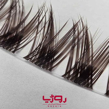 مژه ریسه ای فیشر سایمون قهوه ای موکا