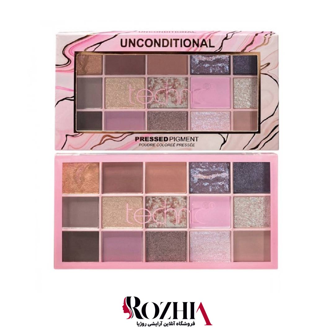 پالت سایه چشم تکنیک مدل UNCONDITIONAL