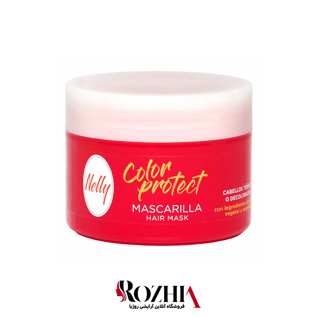 ماسک تثبیت کننده رنگ مو نلی مدل COLOR PROTECT