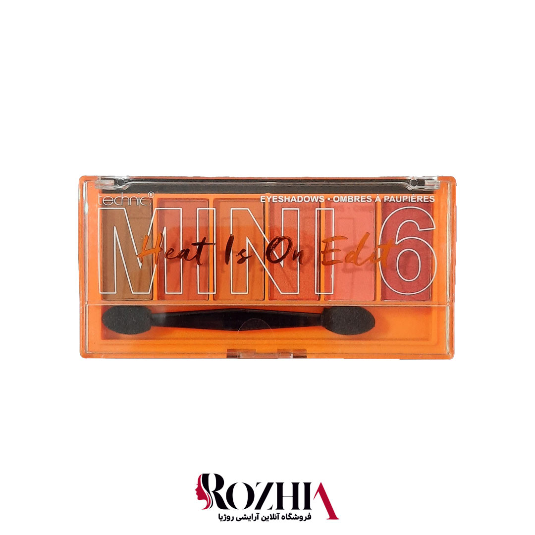 پالت سایه 6 رنگ تکنیک