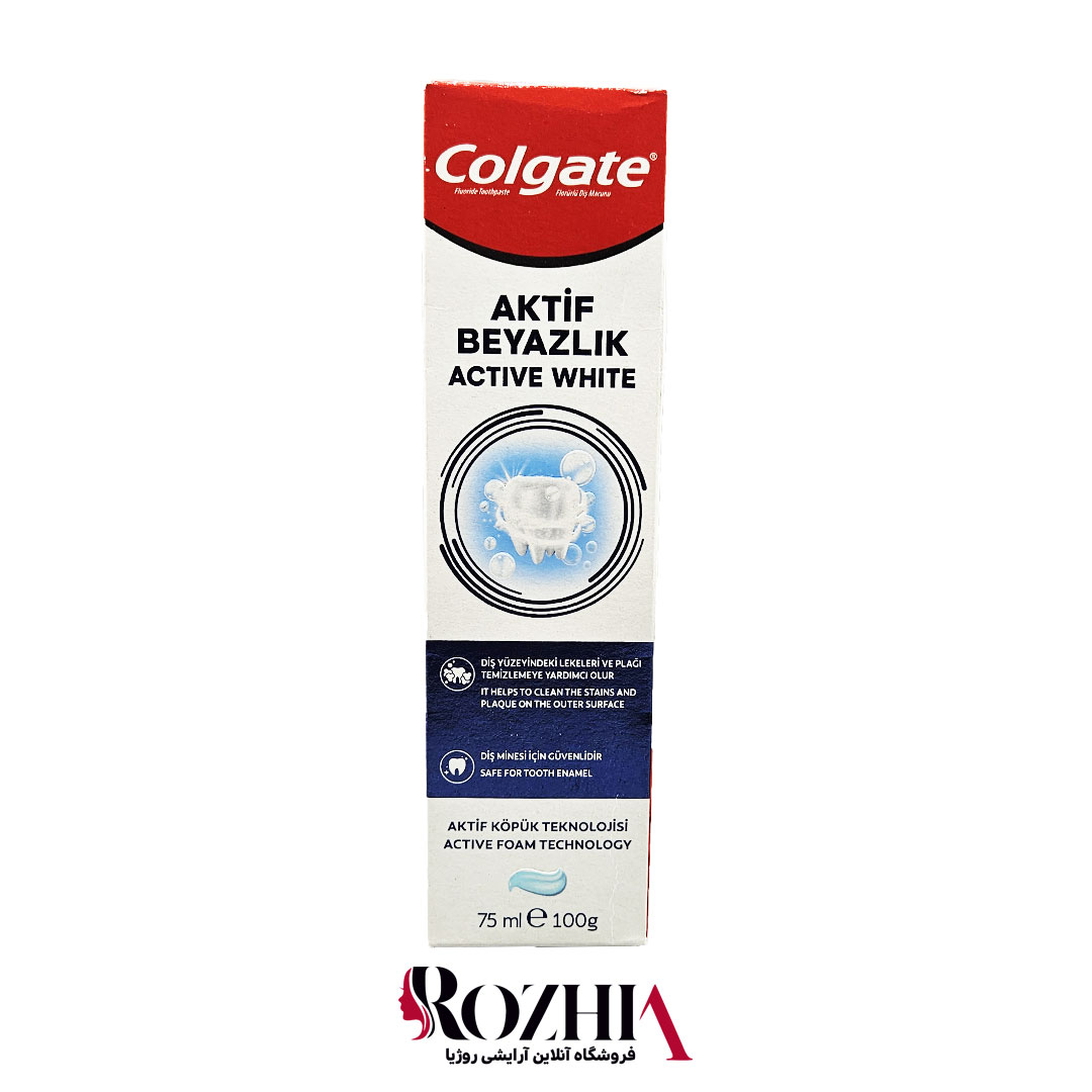 خمیر دندان کلگیت مدل Active White