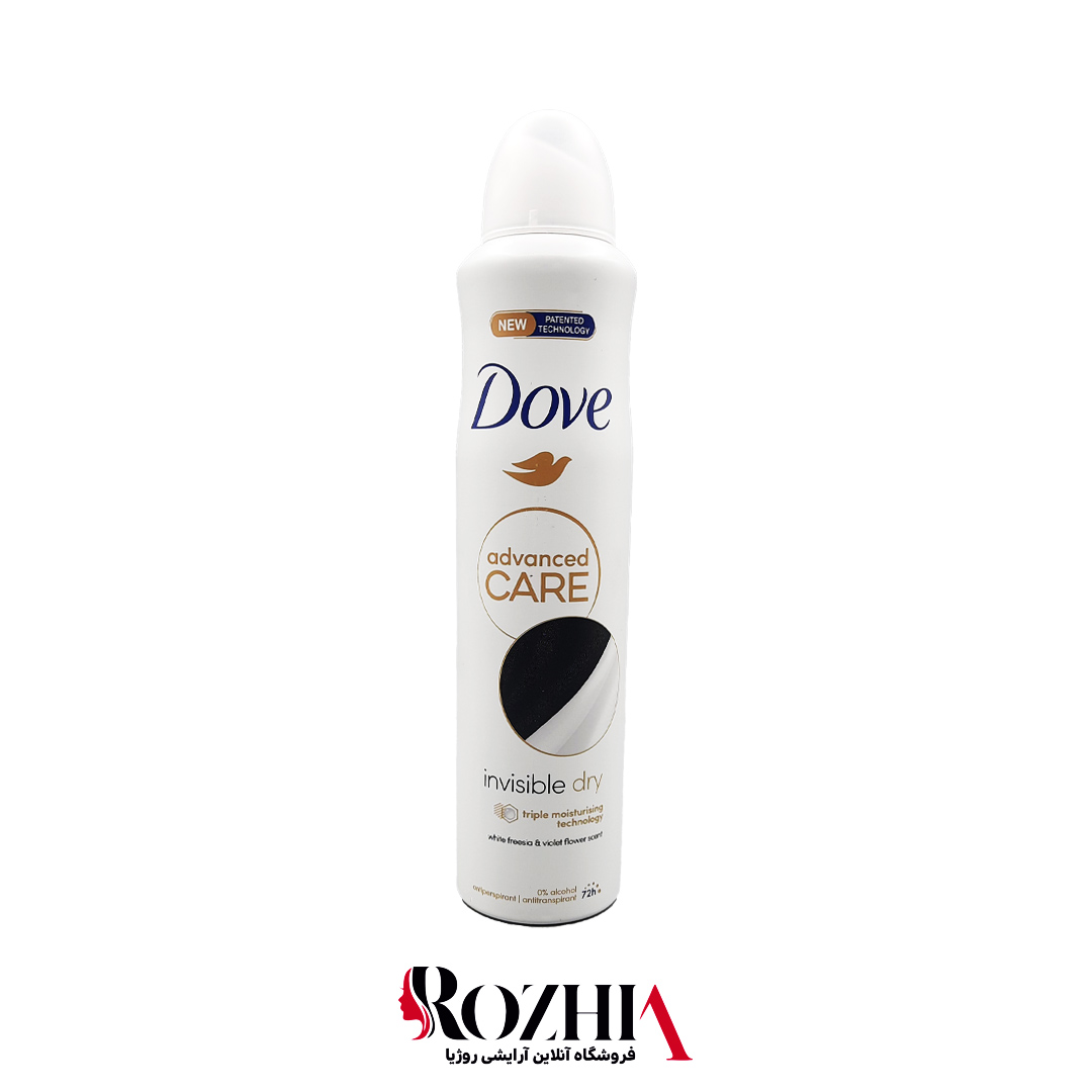 اسپری ضدتعریق داو مدل ADVANCED CARE INVISIBLE DRY