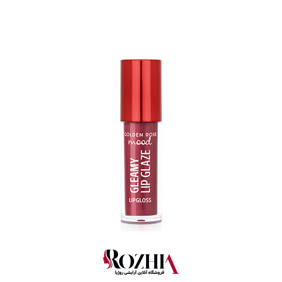 رژ لب مایع گلدن رز 206مدل Gleamy Lip Glaze
