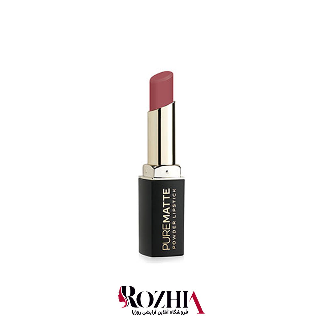 رژ لب جامد گلدن رز 108 مدل Pure Matte