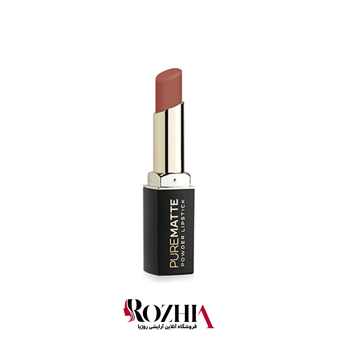 رژ لب جامد گلدن رز 109 مدل Pure Matte