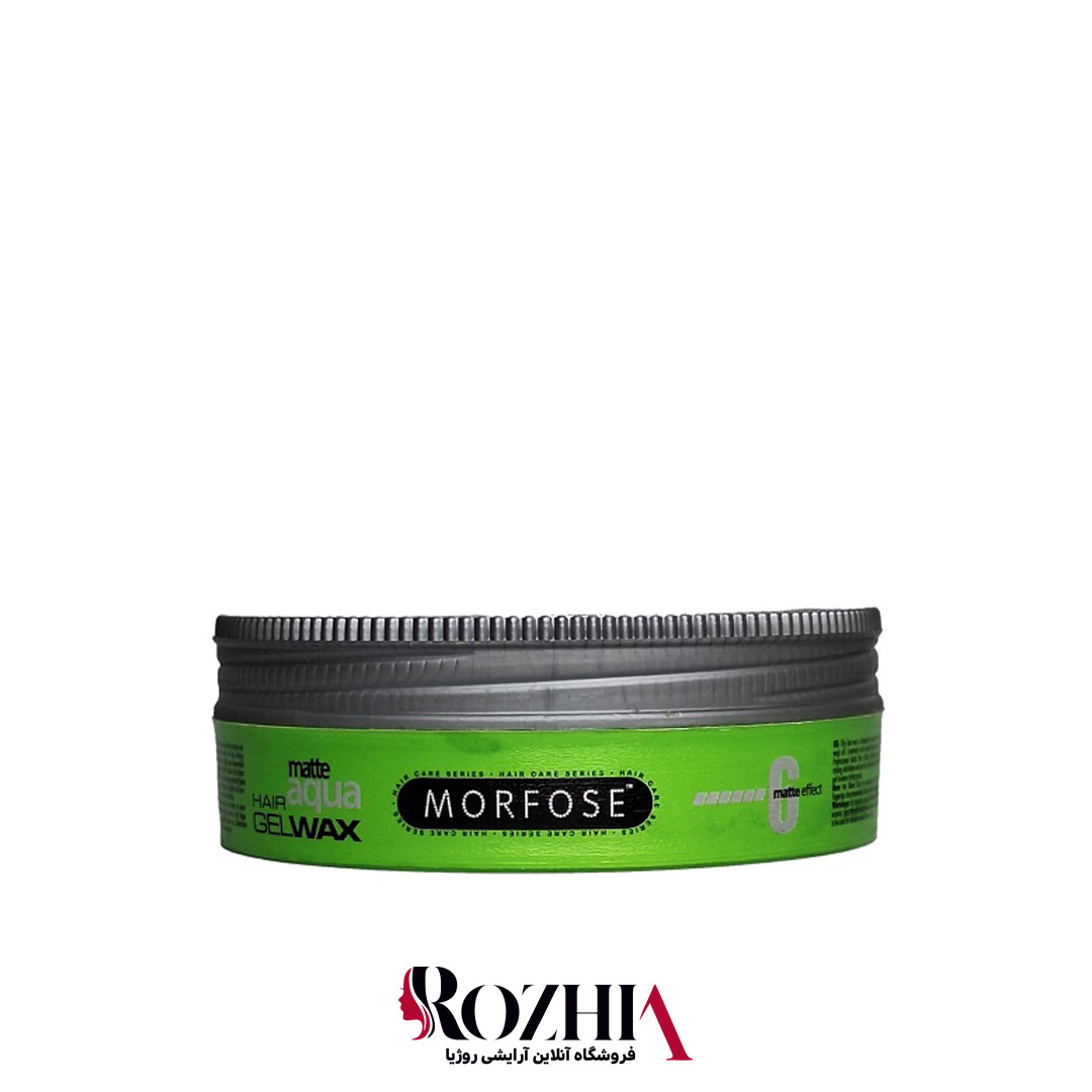 ژل واکس حالت دهنده مو مات مورفوس MATTE MORFOSE شماره 6