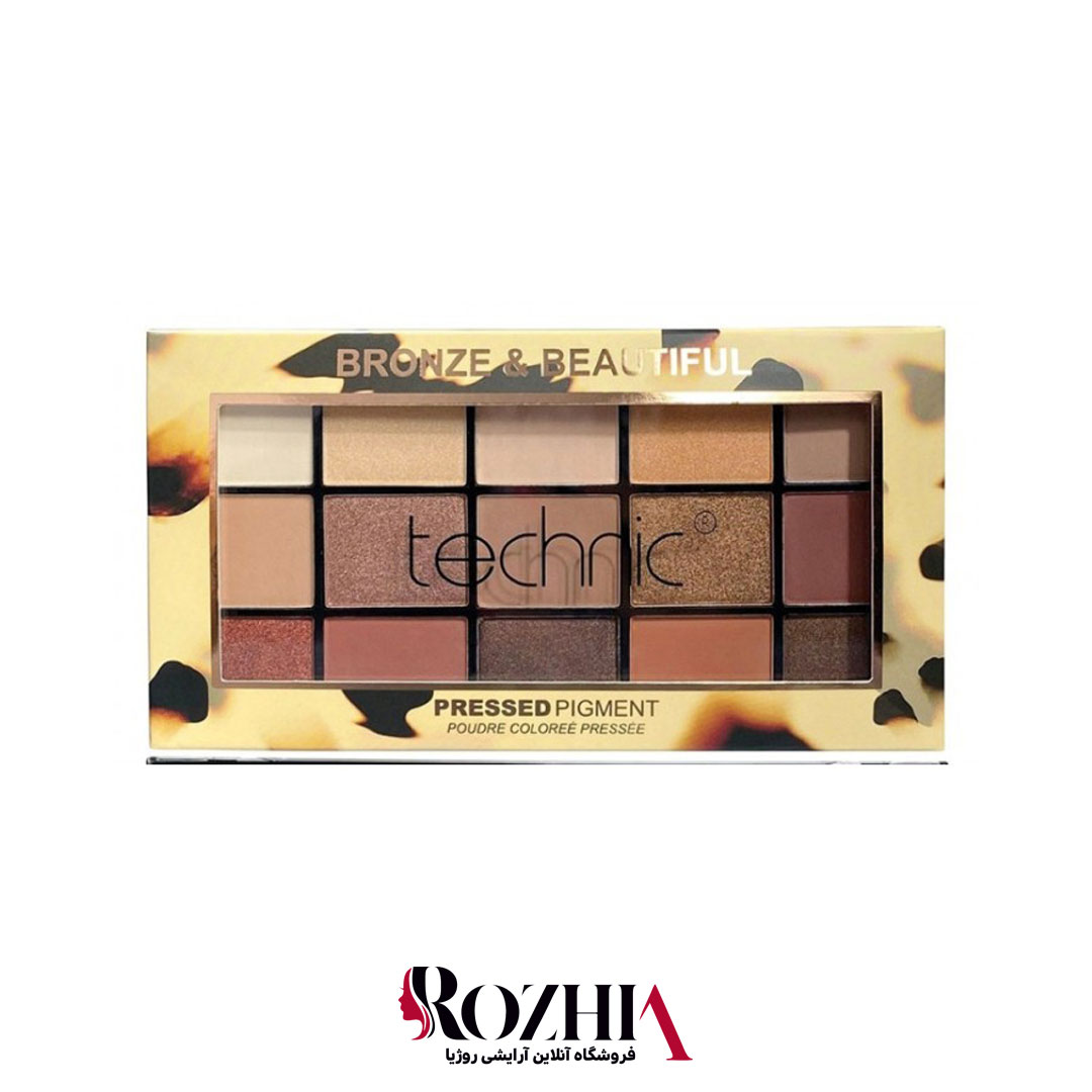 پالت سایه تکنیک مدل BRONZE & BEAUTIFUL