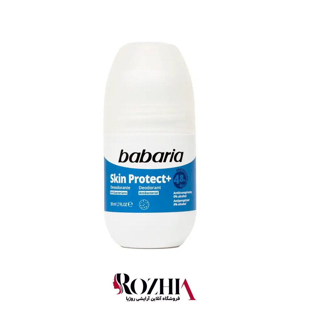 مام رول باباریا Babaria مدل +Skin Protect حجم 50 میل