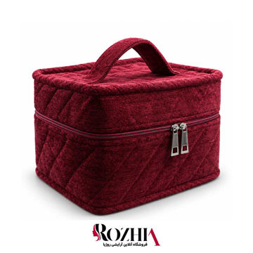 کیف آرایشی دوکاره مخمل
